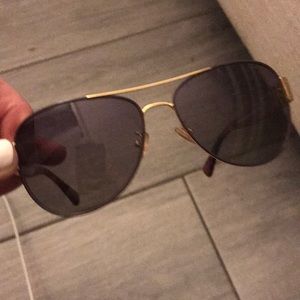 Coach sunglasses! Aviator style & NEVER worn.